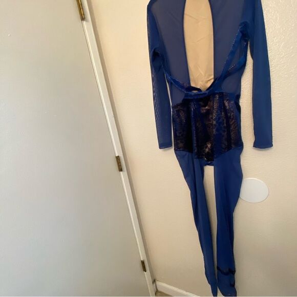 Revolution Tenth House Dance unitard solo costume PARALLAX TH22037 MA adult - Picture 4 of 12